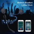 thumbnail image 4 of Soumake Casque Stéréo Réduction de Bruit Portable Compatible Bluetooth 5.0 Interphone pour Moto, 4 of 8