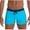 Blue, variant on ZVNAΖH Men's Swim Trunk Swimwear Quick Dry Bathing Suit Board Short Sexy Boxer Brief with Drawstring