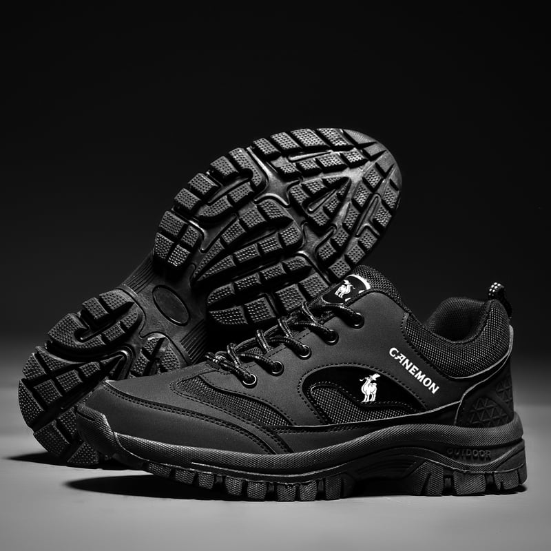 CANEMON Men's Outdoor Low-Top Hiking Shoes for Outdoor Trailing Trekking Camping Walking