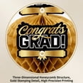 thumbnail image 3 of Class of 2026 Graduation Party Decorations, Graduation Decorations 2026 Gold Themed Set - Congrats Grad Banner, Class of 2026 Backdrop, Balloons & Streamers Kit - Complete Party Supplies, Black, 3 of 6