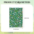 thumbnail image 4 of Kdxio Flying Bees Pattern Golf Towel (24" X 16") with Carabiner Clip - The Convenient Golf Cleaning Towel, 4 of 8