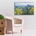 thumbnail image 6 of Epic Graffiti 'Blue And Yellow Flower Field' by Carol Rowan, Giclee Canvas Wall Art, 40"x26", 6 of 8