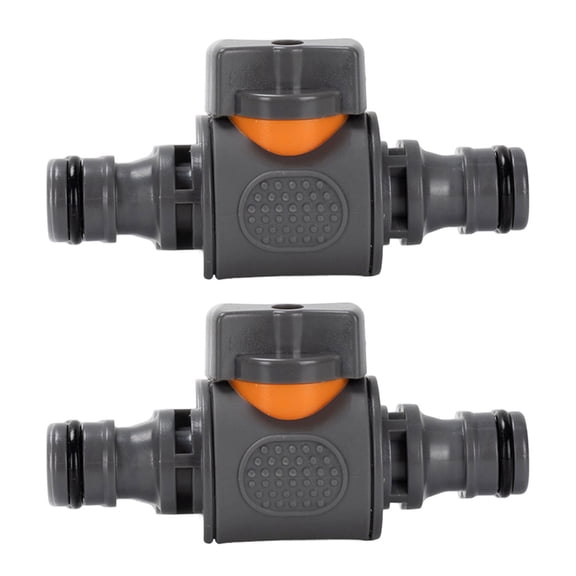 Garden Hose Quick Connector Repair Coupling Water Valved Faucet Water Splitter Pipe Fitting Fast Joint