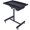Black + Metal, variant on Adjustable Work Table for Garage with Drawer, 220 lb Capacity, Portable Tear Down Bench with 4 Swivel Casters, Black Steel