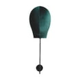 thumbnail image 1 of Cabeza de maniquí modelo, soporte decorativo, accesorio de salón, soporte de pared para peluqueros Verde, 1 of 9