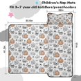thumbnail image 5 of White Halloween Skull Pumpkin Spider Pattern Toddler Nap Mats for Kids Preschool,51"x22" Sleeping Mat Bag or Kids,Toddler Sleeping Bag,Toddler Nap Mat or Daycare, 5 of 6