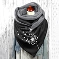thumbnail image 3 of kaondbfi Outdoor Travel Essentials Accessories Scarf for Women and Men Dandelion Print Super Soft Luxurious Feel Unisex Winter Scarf, 3 of 3