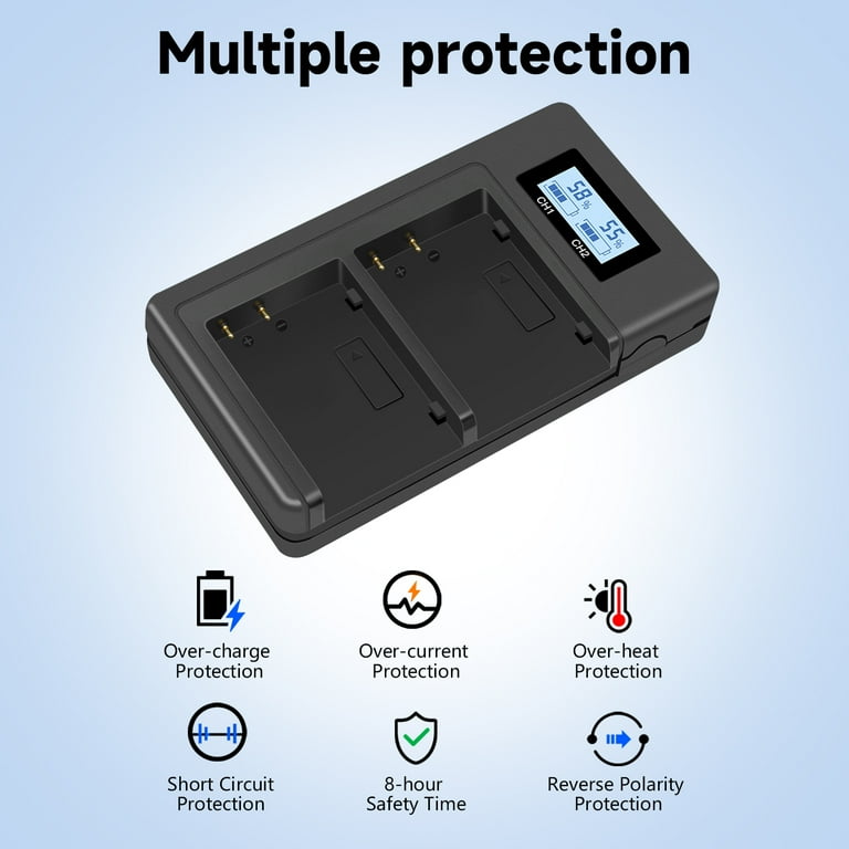 Digital Camera Battery Charger EN-EL25 LCD USB Charger For Nikon