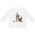 thumbnail image 3 of Inktastic Raccoon Woodland Tribal Arrow Boys or Girls Long Sleeve Toddler T-Shirt, 3 of 5