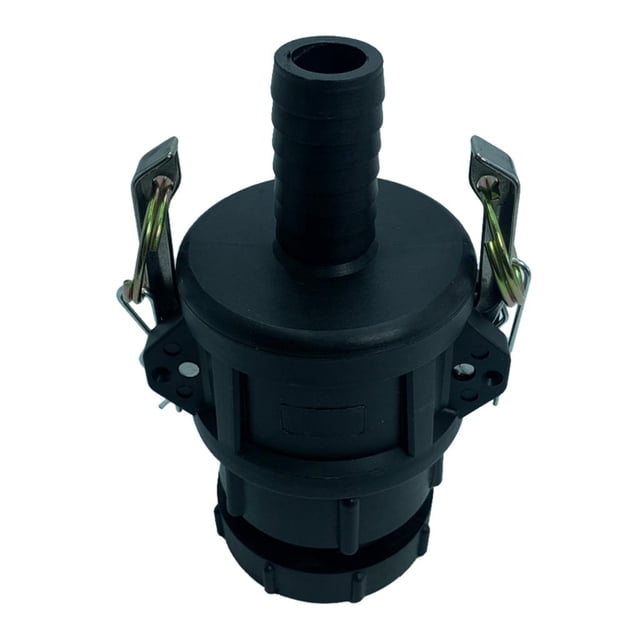 Adaptador de tanque de agua IBC de 2" a conexión de manguera, válvula de grifo, reemplazo para jardín 25mm