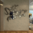 thumbnail image 2 of Espejo De Flores Acrílico De Pared 3d Flor Grande 100cmx76cm Malubero Decorativo, 2 of 2