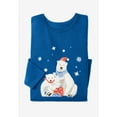 thumbnail image 2 of Woman Within Plus Size Holiday Graphic Tee, 2 of 6