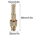 thumbnail image 3 of Hmgxay Brass Hose Connector, Durable Outdoor Garden Tap Kit with Spray Nozzle, Heavy Duty Irrigation Fitting for Gardening and Plumbing Use, 3 of 5