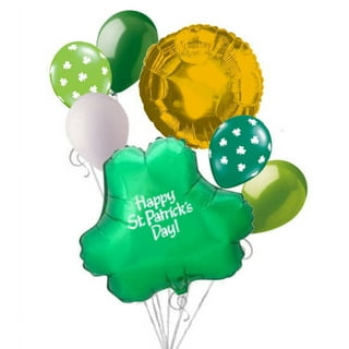 AirLoonz Leprechaun & Rainbow St. Patrick's Day Foil Balloon Set, 3pc