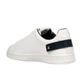 thumbnail image 2 of Valentino Garavani Men's Rockstud Backnet Leather Sneakers White Navy, 2 of 3