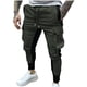thumbnail image 1 of Ceisia Men's Trendy Solid Color Gift Corduroy Drawstring Elastic Waist Casual Jogger Pants with Pockets, 1 of 8