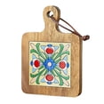 thumbnail image 2 of Salvamanteles de madera Soledad con azulejos, 2 of 9