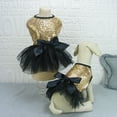 thumbnail image 5 of Exquisite Dog Dress - Shiny Fabric - Bow Knot - Elegant Pet Clothing - Ideal for Summer, 5 of 8