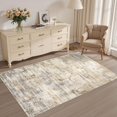 thumbnail image 3 of UERMEI Area Rug for Living Room: 3x5 Washable Neutral Abstract Modern Soft Rugs Non Slip Indoor Floor Stain Resistant Carpet for Bedroom Dining Room Office Nursery - Golden Brown, 3 of 8