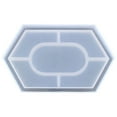 thumbnail image 2 of Usmixi Boîte de Rangement en Cristal Époxy DIY Miroir Rhombus Manuel Hexagonal, 2 of 4
