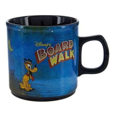 Disney Parks Mickey and Minnie Boardwalk Resort Ceramic Coffee Mug