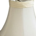 thumbnail image 2 of 4" Slate Grey Premium Silk Set of 6 Chandelier Shantung Lampshades, 2 of 6