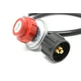 thumbnail image 2 of CONCORD High Pressure Regulator Hose 0-20 PSI Adjustable Propane (4 FT), 2 of 4
