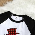 thumbnail image 4 of Gupgi Girls Christmas Outfits, Snowman Tops + Sequined Bell-Bottom Pants, 4 of 7