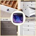 thumbnail image 6 of 4 Pcs Cabinet Handle Drawer Pulls Romantic Starry Sky Knobs with Screws Square Furniture Office Cabinet Knob Decoration, 6 of 7