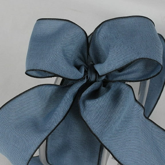 The Ribbon People French Blue Solid Wired Edge Ribbon 1.5" x 27 Yards