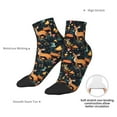 thumbnail image 4 of Uemuo Forest Elf Printed Crew Socks, Moisture-Wicking Socks, Athletic Socks for Men Breathable Cushion Socks Casual Sport Socks for Running Traveling, 4 of 6
