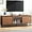 Walnut, variant on 59 Inch TV Stand for TVs up to 65 Inch, Entertainment Center with Power Outlet, Mid-Century Modern TV Console with Storage, Adjustable Shelf & Sliding Doors, TV Stand for Living Room, Walnut