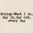 thumbnail image 2 of CafePress - Schlep Tote Bag - Unisex Canvas Tote Bag, Beige, 1-Piece, 2 of 6