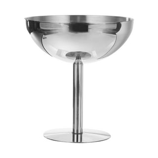 Stainless Steel Martini Glasses: 8 oz Shatterproof 18/8 Mirror Polishe –  Real Deal Steel