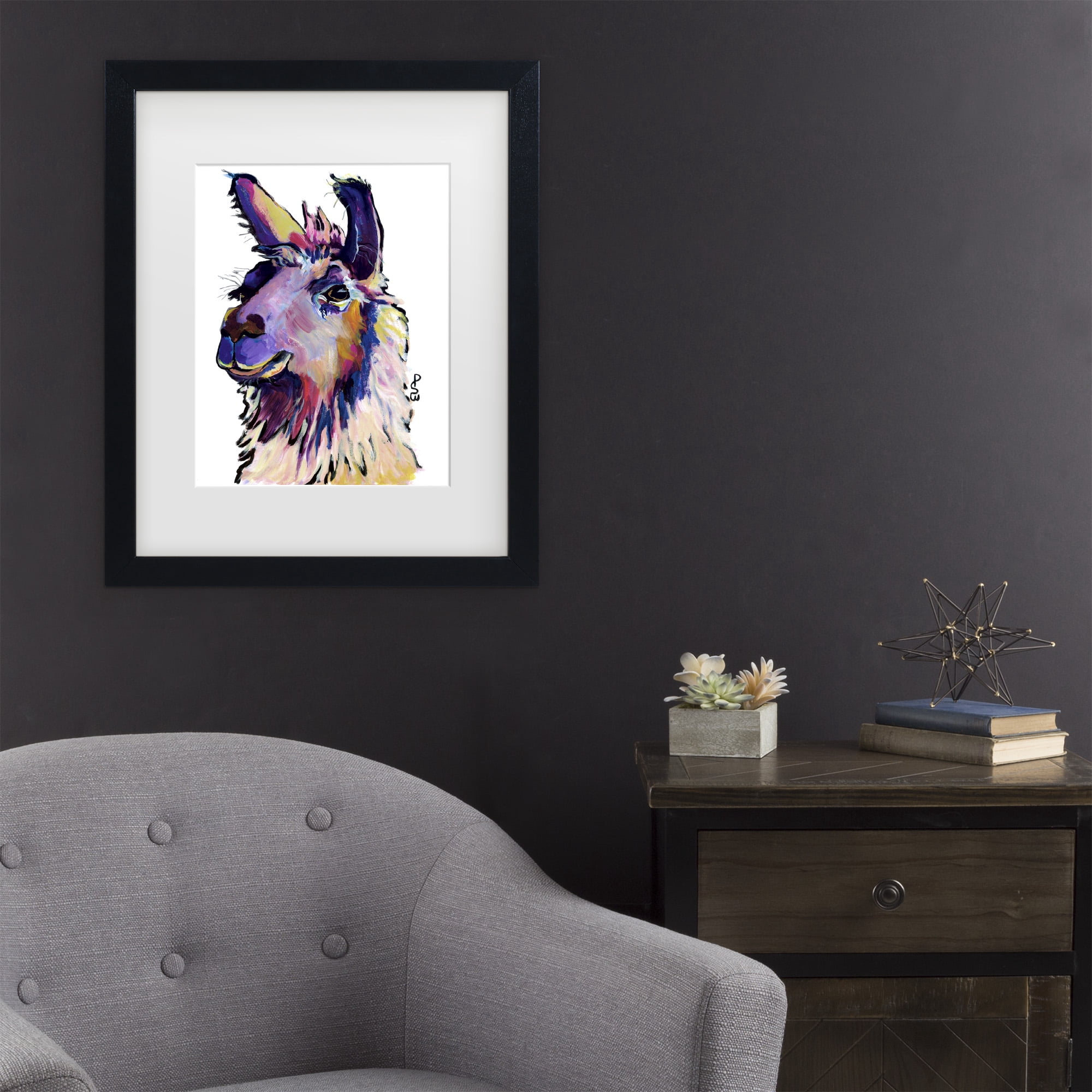 Trademark Fine Art 'Fabio' Canvas Art by Pat Saunders-White