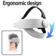 thumbnail image 3 of Head Strap Fit for Oculus Quest 3 Accessories, Adjustable Headband, Enhanced Support & Gaming Immersion, Balance Weight Design for Reduce Pressure in VR, 3 of 12