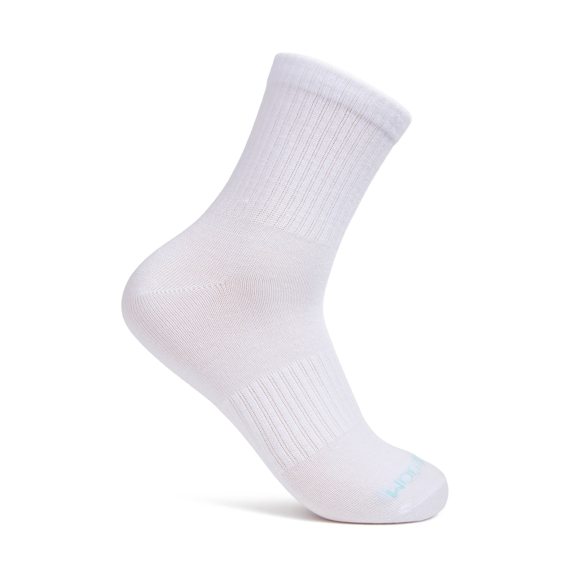 Fruit of the Loom Womens Value Mid Crew Socks, 3-Pack, Sock Sizes 4-10