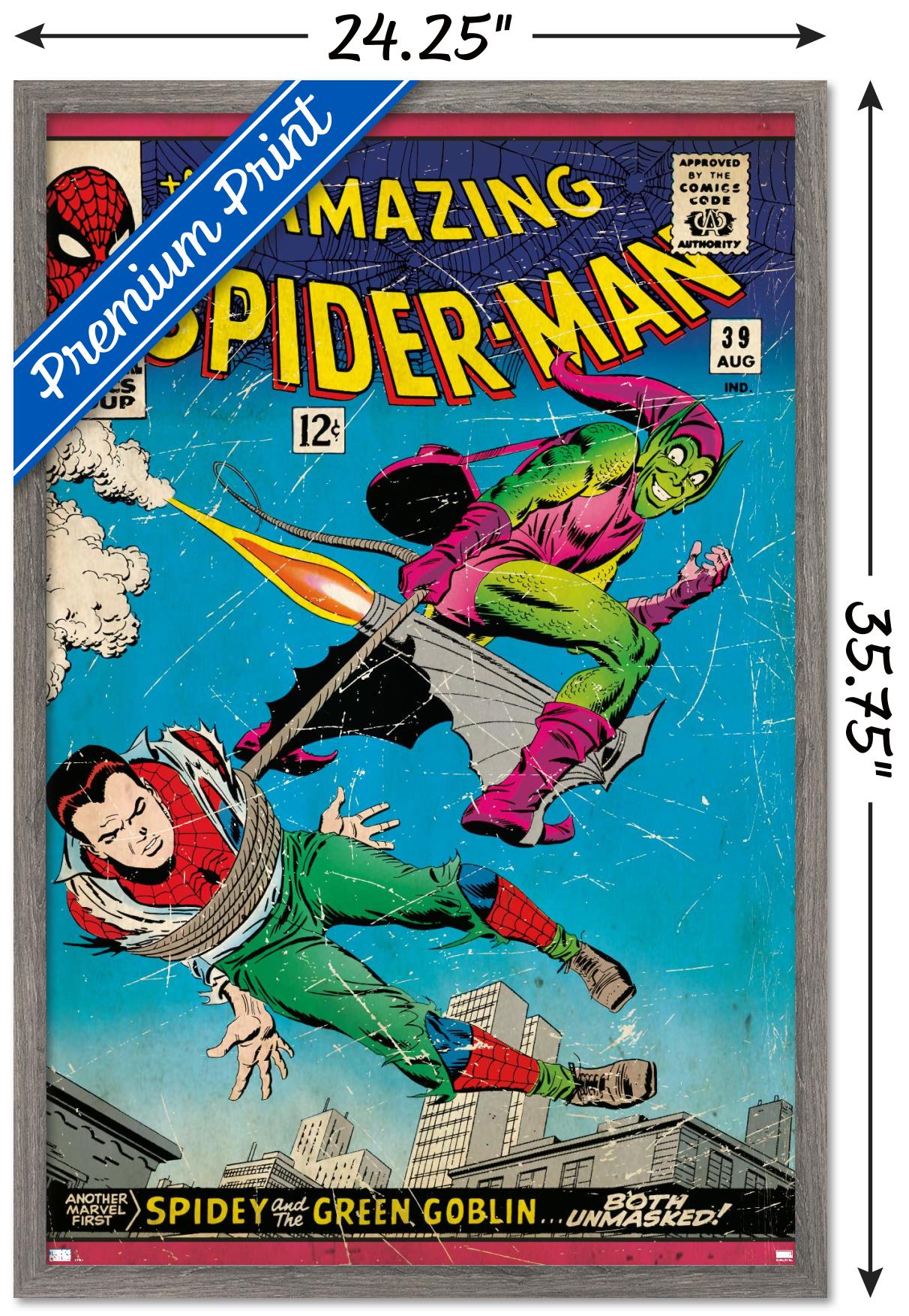 Marvel Comics - Spider-Man - Amazing Spider-Man #39 Wall Poster, 22.375" x 34", Framed