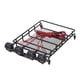 thumbnail image 4 of Rack de techo RC Modelo Cars Servicio de larga durabilidad Luz Durabilidad Equipaje Gift Sweet Gift para niño Reemplazo de diseño único para D90 con luz redonda Methold FN001654-02, 4 of 7