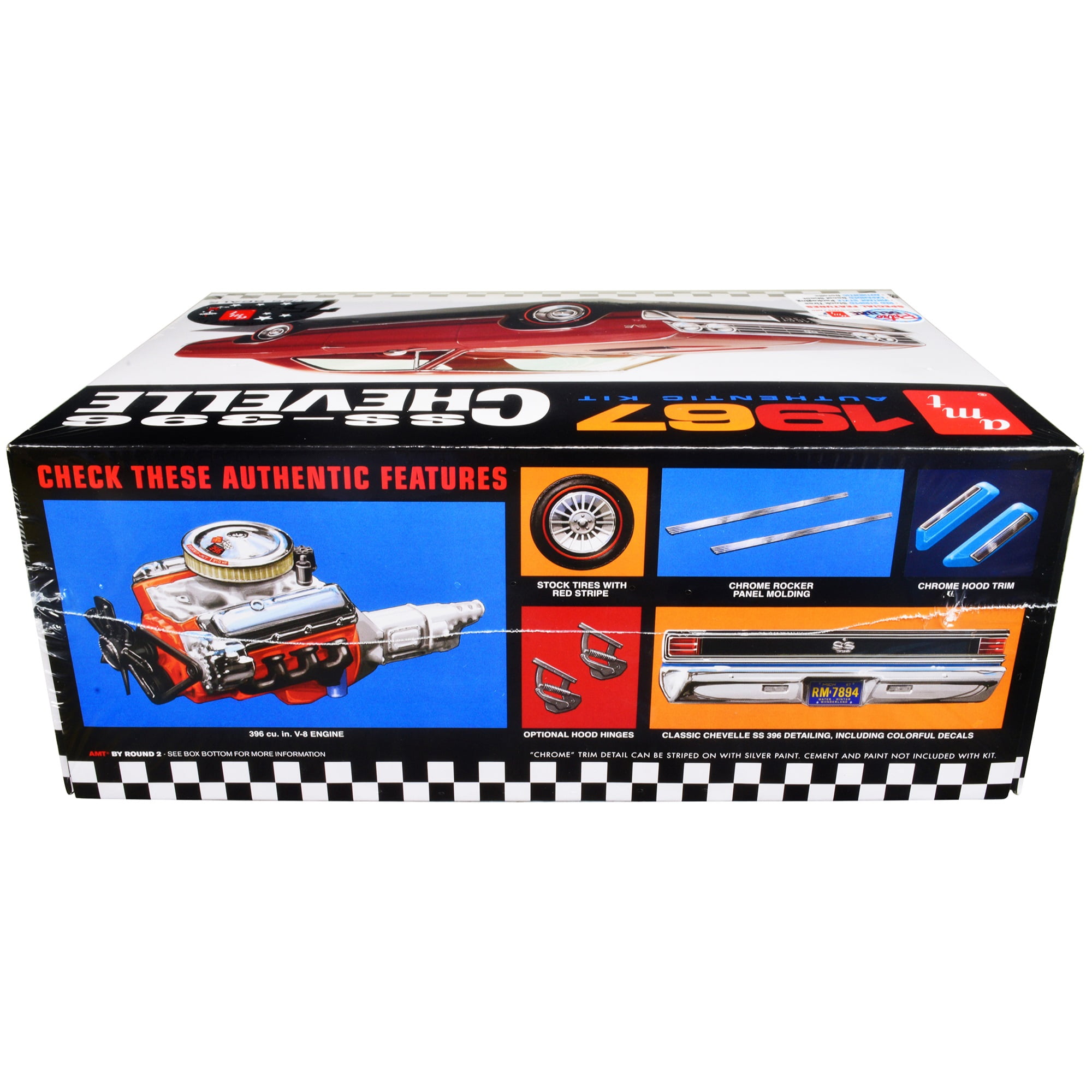 1967 Chevrolet Chevelle SS396 Skill 2 Model Kit