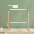 thumbnail image 1 of Soporte para aro de bordado, soporte para marco de bordado de madera giratorio para trabajos manuales, adorno, regalos versátiles, para estante, 1 of 8