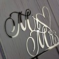 thumbnail image 2 of Espejo acrílico para decoración de tartas JIEEIN Mr and Mrs Wedding, plateado, 2 of 4