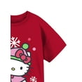 thumbnail image 3 of Hello Kitty Holiday Girls Graphic Crewneck Short Sleeve T-Shirt, Sizes 4-16, 3 of 4