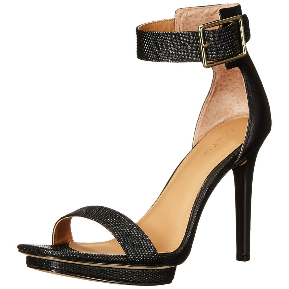 calvin klein platform heels
