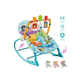 thumbnail image 1 of silla vibradora mecedora de bebe musical con juegos color azul-verde, 1 of 4