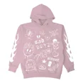 thumbnail image 1 of Sudadera Hoodie Junior H Flamas Corridos No Love Sadboyz $ad, 1 of 4
