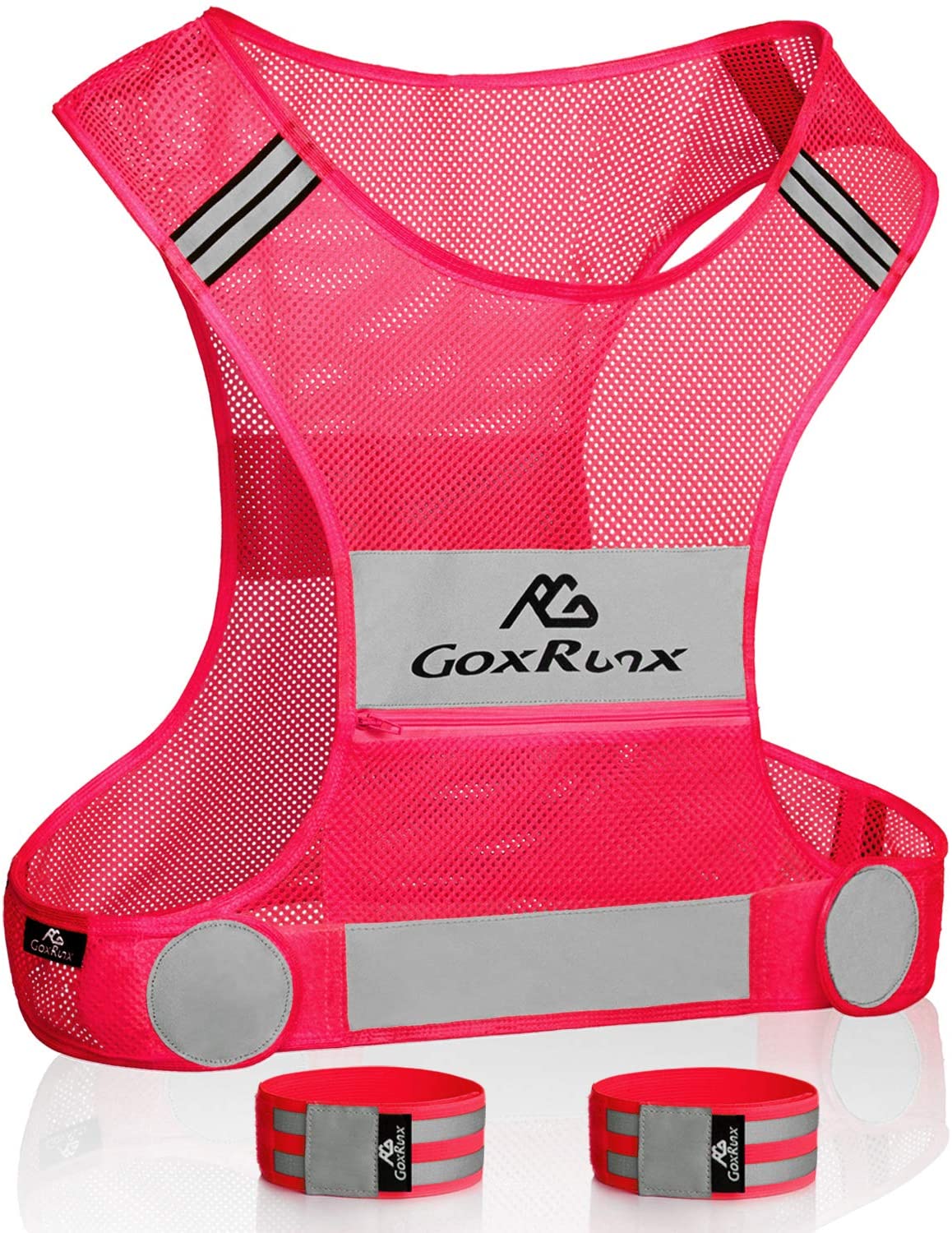 Reflective Vest Running Gear,Lightweight Reflective Safety Vests with