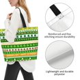 thumbnail image 3 of Fotbe St. Patrick's day in green colors Bolsa Tote Estética de Lona con Estampado para Mujer - Bolsa Reutilizable de Hombro Casual para Vacaciones, Compras, Trabajo y Gimnasio, 3 of 8