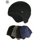 thumbnail image 1 of Luxtrada - Gorro de punto con visera para hombre, cálido, de invierno, con forro polar y orejeras (gris), 1 of 8