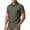 Army Green, variant on Men's and Big Short Sleeve Tactical Shirts Cotton Blend, UPF 50 Ripstop Work Shirts, Breathable Button Down Outdoor Hiking Shirt with Double Pocket Size M-5XL Khaki